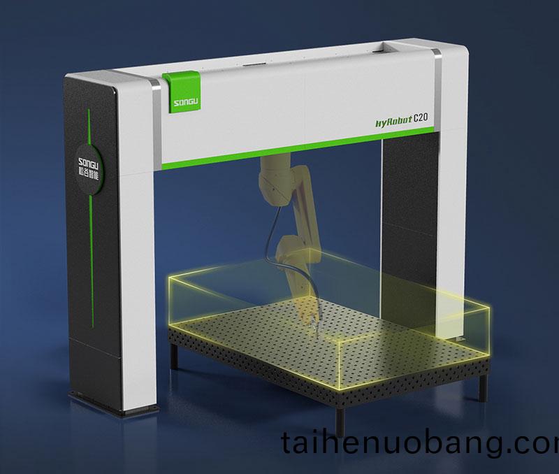 三維(wei)機器人激(ji)光切割機,三維激光(guang)切割機,3D激光切割機,工(gong)件(jian)擺放0難度